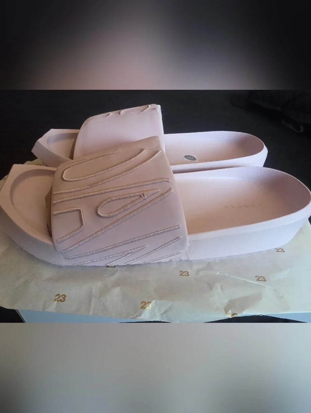 Jordan Women's Pink Slide Sandals